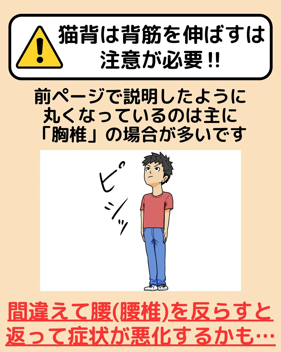 【姿勢改善②猫背改善Part2‼️】